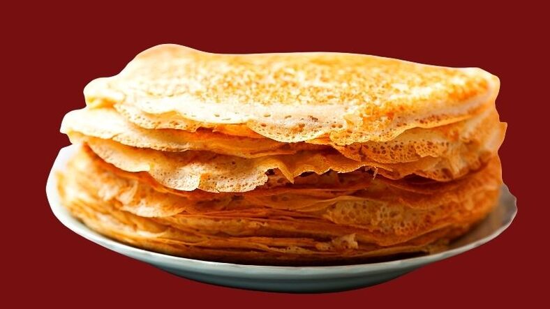 kefirdə pəhriz pancake